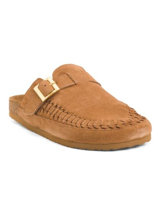 JELAVU Shoes - JELAVU Suede Gina Clogs
